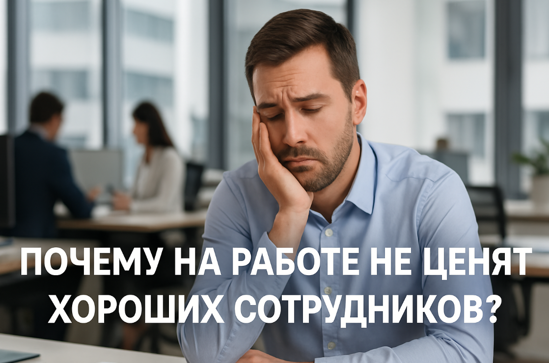 Почему на работе не ценят хороших сотрудников?