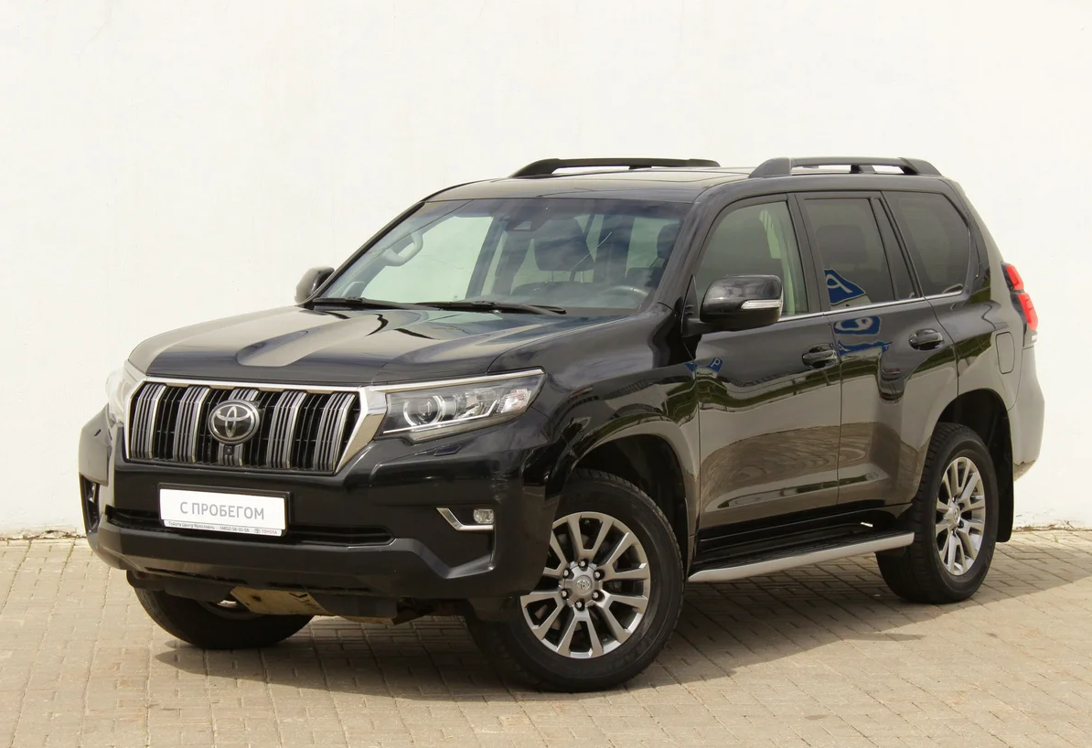 Иллюстрация к статье: TLC Prado 150. Машина почти постоянно находится в режиме прожига сажевого фильтра