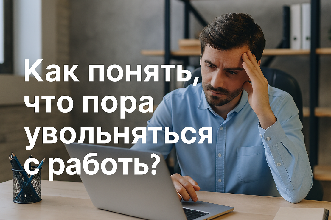 Иллюстрация к статье: Как понять, что пора увольняться с работы?