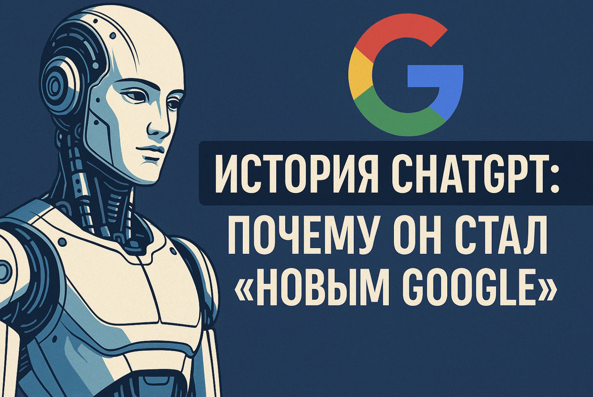 Иллюстрация к статье: История ChatGPT: почему он стал новым Google