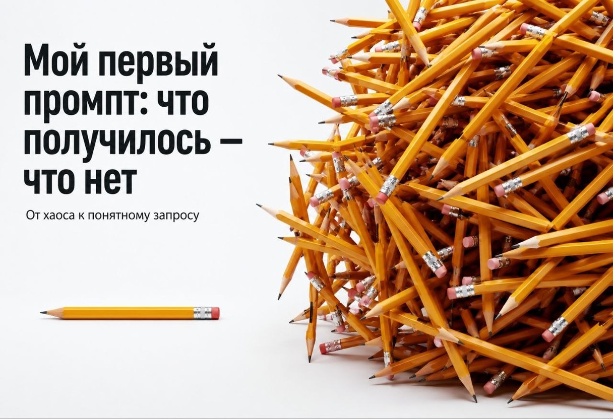 Мой первый промпт: что получилось — что нет