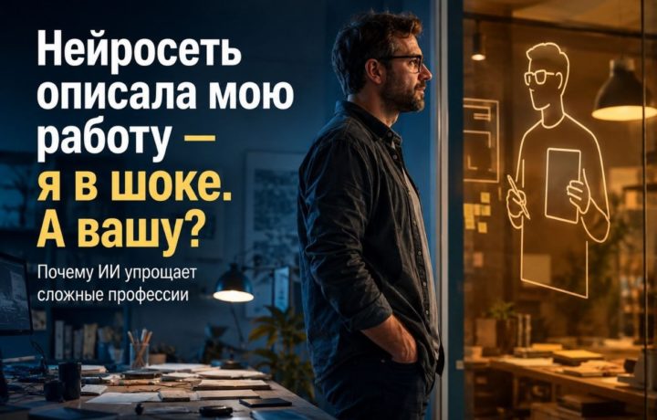 Нейросеть описала мою работу — я в шоке. А вашу