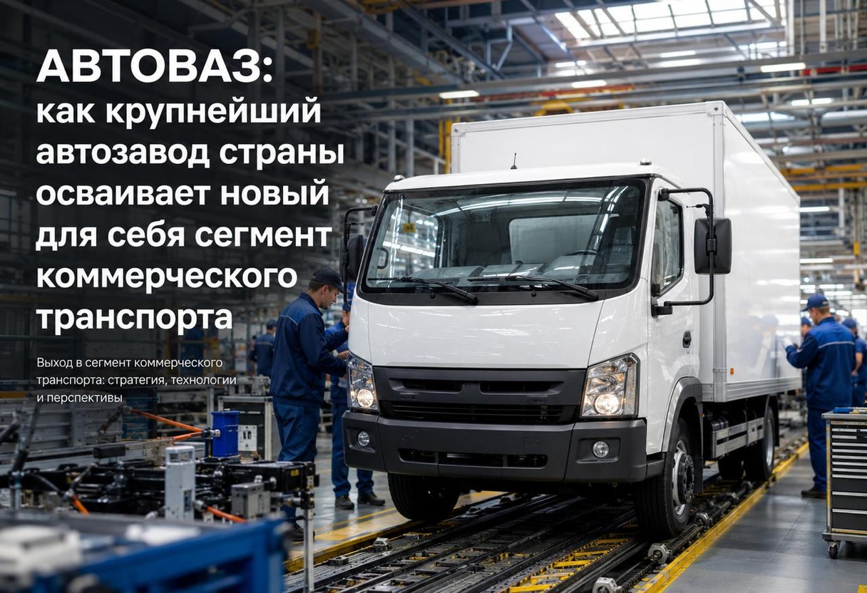 АВТОВАЗ: как крупнейший автозавод страны осваивает новый для себя сегмент коммерческого транспорта