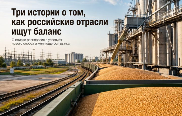 Три истории о том, как российские отрасли ищут баланс