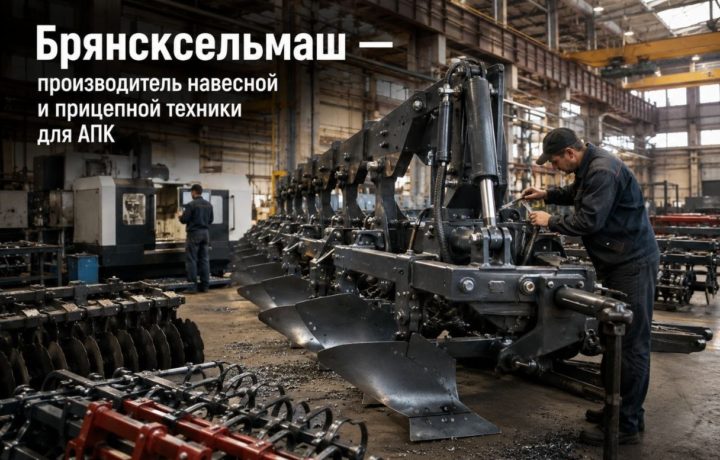 Брянсксельмаш — снабжает аграриев навесной и прицепной техникой по всей России