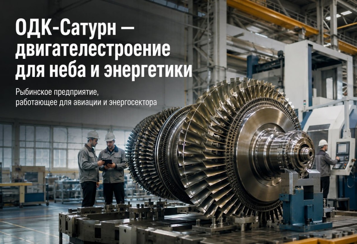ОДК-Сатурн — технологический якорь Рыбинска и элемент двигателестроительной цепочки