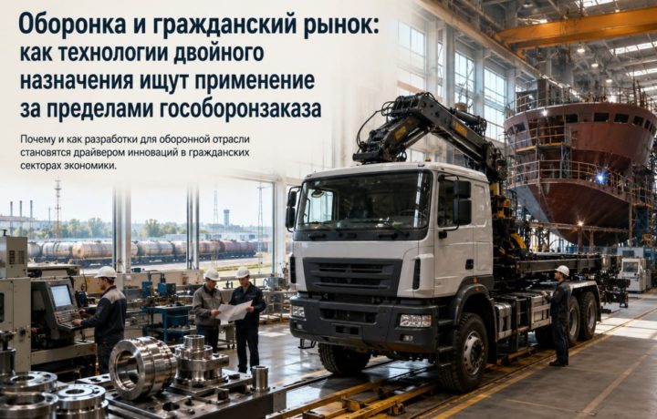 Оборонка и гражданский рынок: как технологии двойного назначения ищут применение за пределами гособоронзаказа