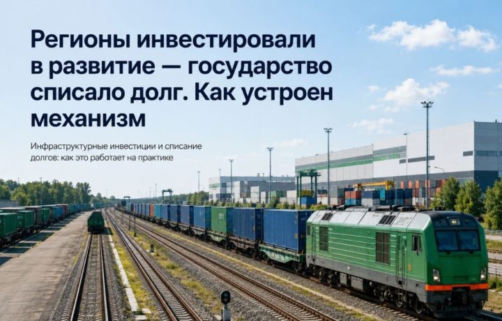 Регионы инвестировали в развитие — государство списало долг. Как устроен механизм