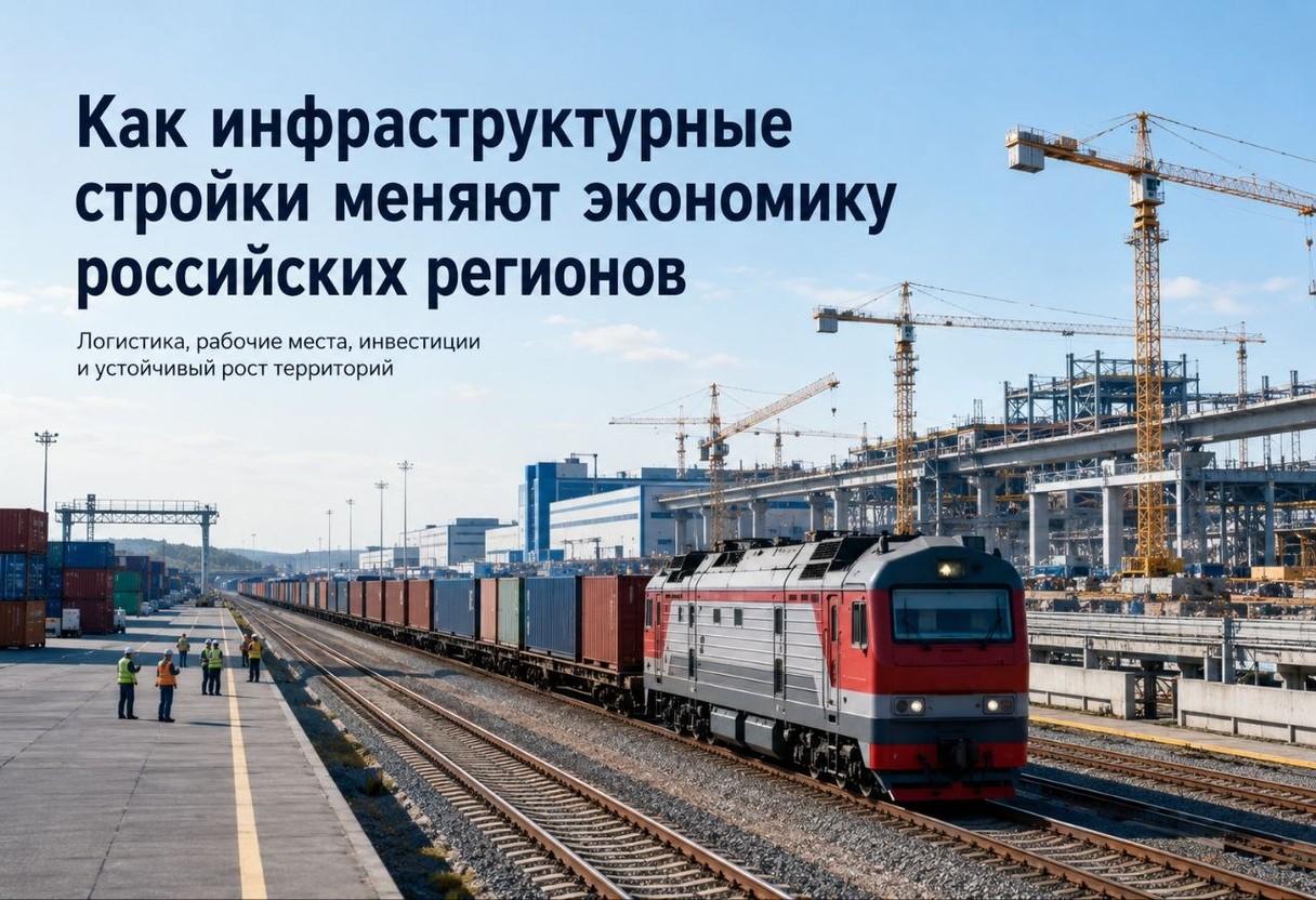 Как инфраструктурные стройки меняют экономику российских регионов