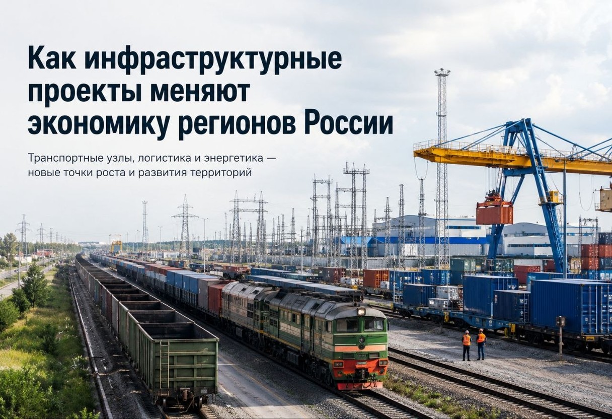 Как инфраструктурные проекты меняют экономику регионов России