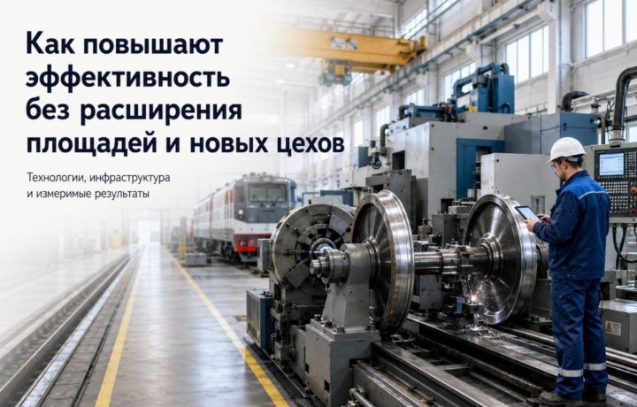 Как повышают эффективность без расширения площадей и новых цехов