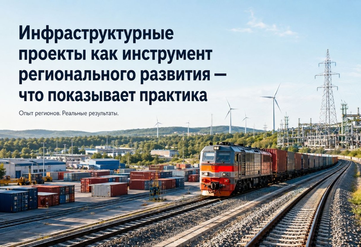 Инфраструктурные проекты как инструмент регионального развития — что показывает практика