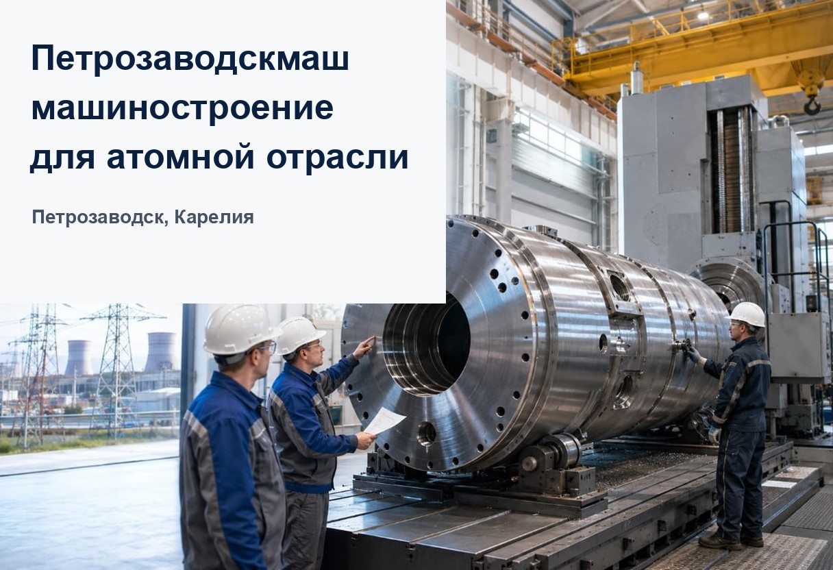 Петрозаводскмаш — промышленный завод в Карелии, выпускающий оборудование для атомных станций