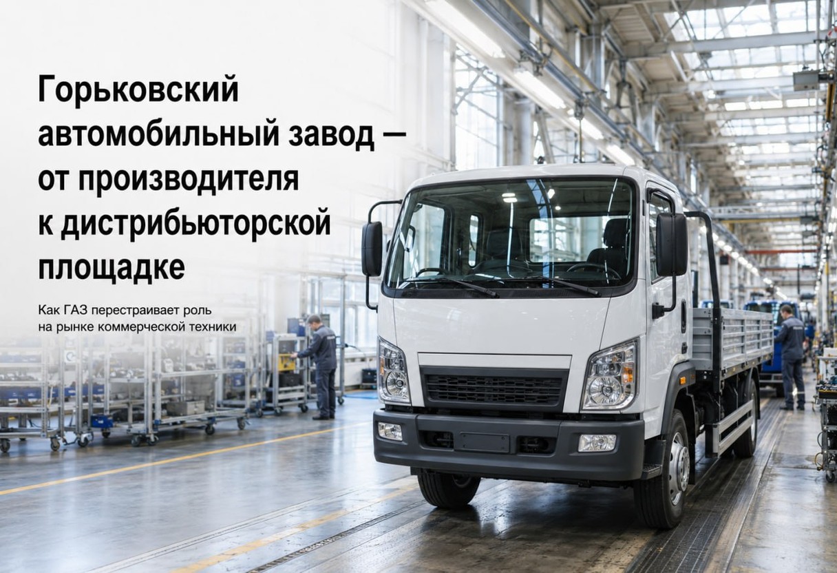 Горьковский автомобильный завод — от производителя к дистрибьюторской площадке