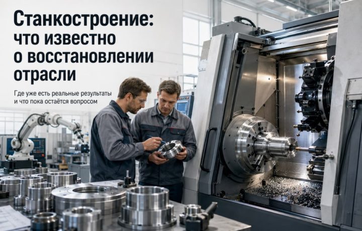 Станкостроение: что известно о восстановлении отрасли