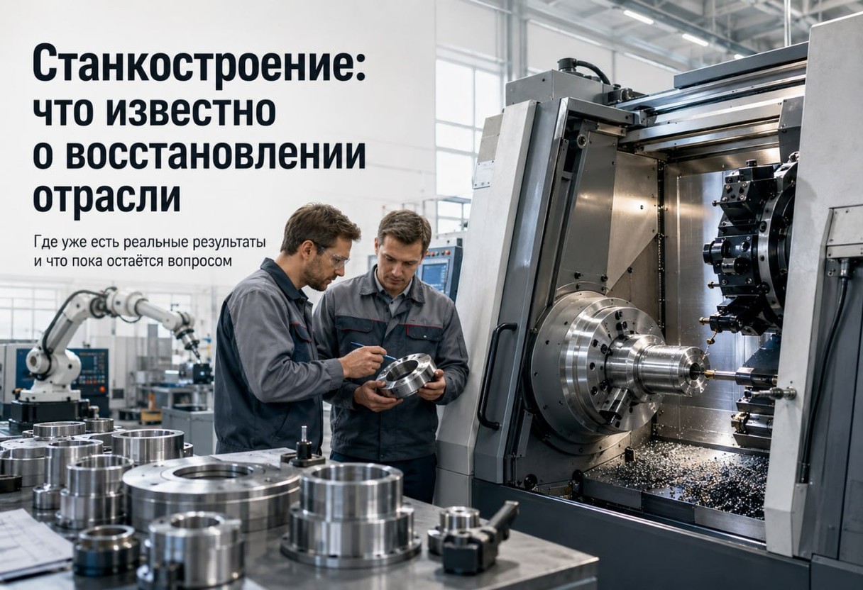Станкостроение: что известно о восстановлении отрасли