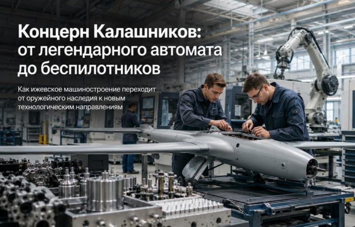 Концерн Калашников: от легендарного автомата до беспилотников
