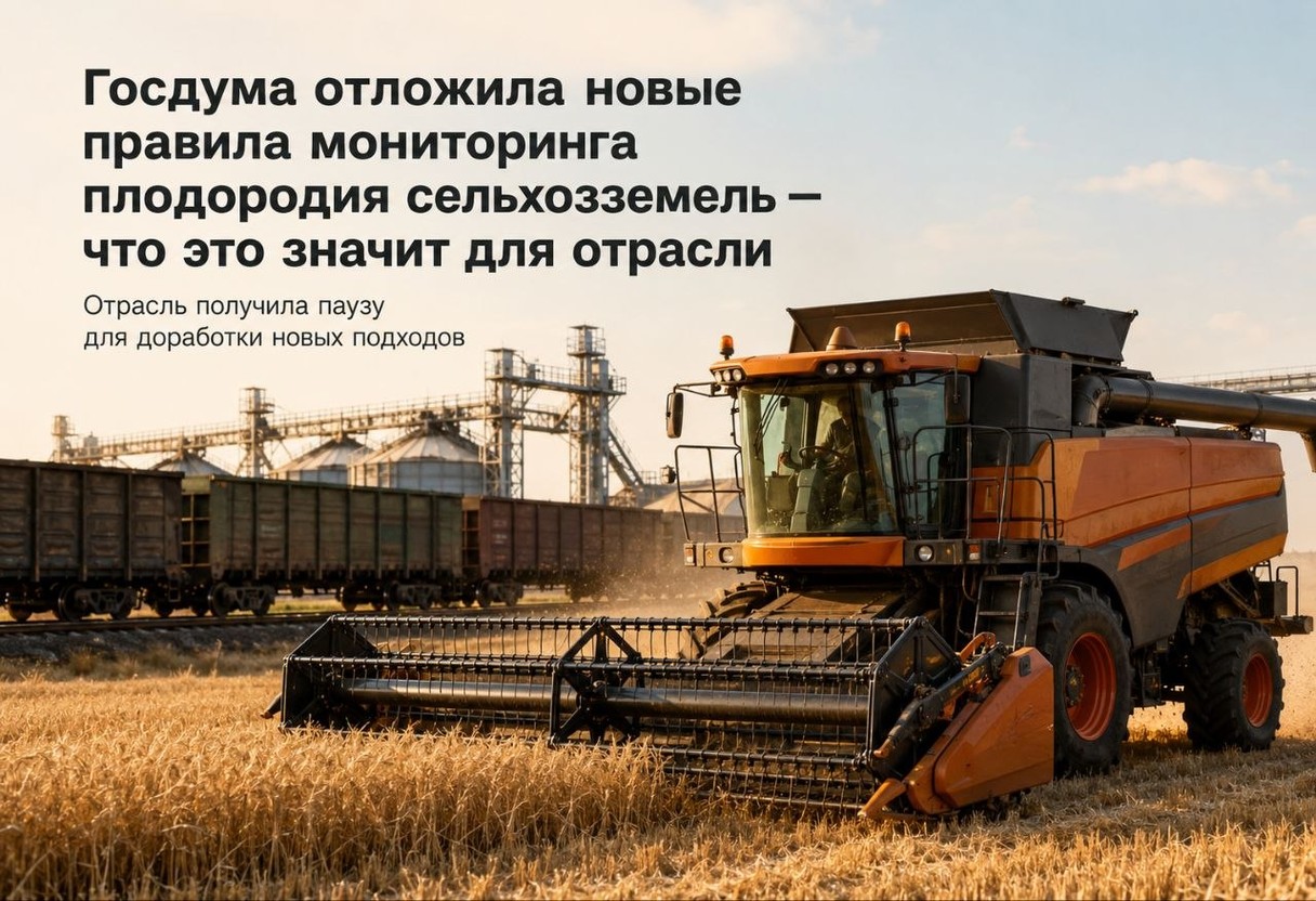 Госдума отложила новые правила мониторинга плодородия сельхозземель — что это значит для отрасли