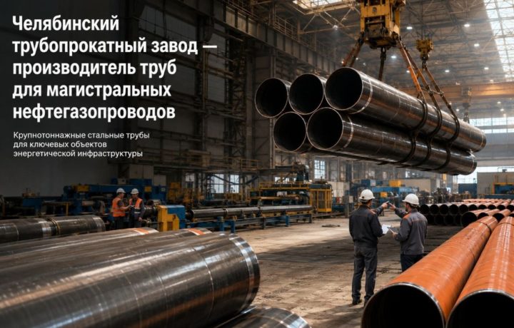 Челябинский трубопрокатный завод — производитель труб для магистральных нефтегазопроводов