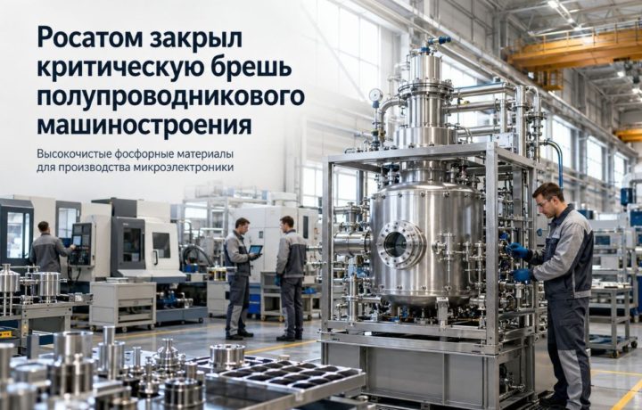 Росатом закрыл критическую брешь полупроводникового машиностроения