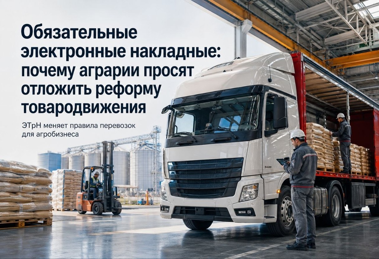 Обязательные электронные накладные: почему аграрии просят отложить реформу товародвижения