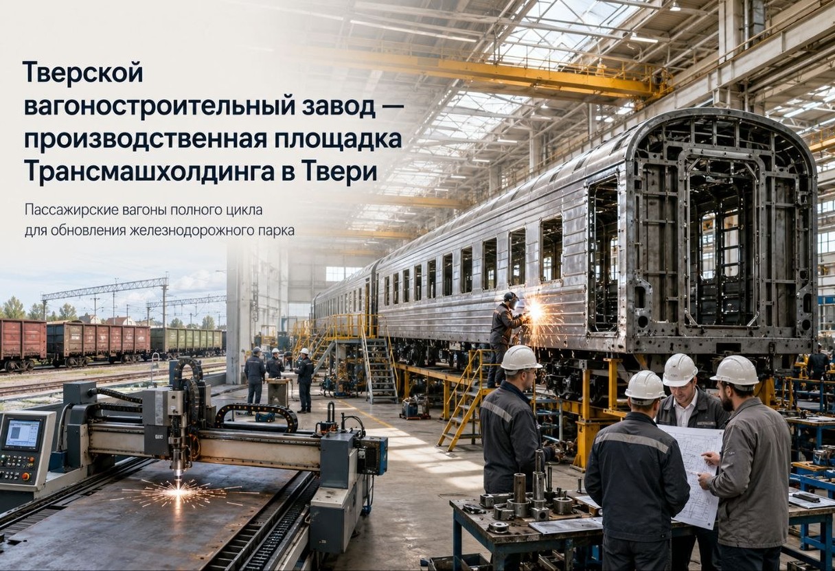 Тверской вагоностроительный завод — производственная площадка Трансмашхолдинга в Твери