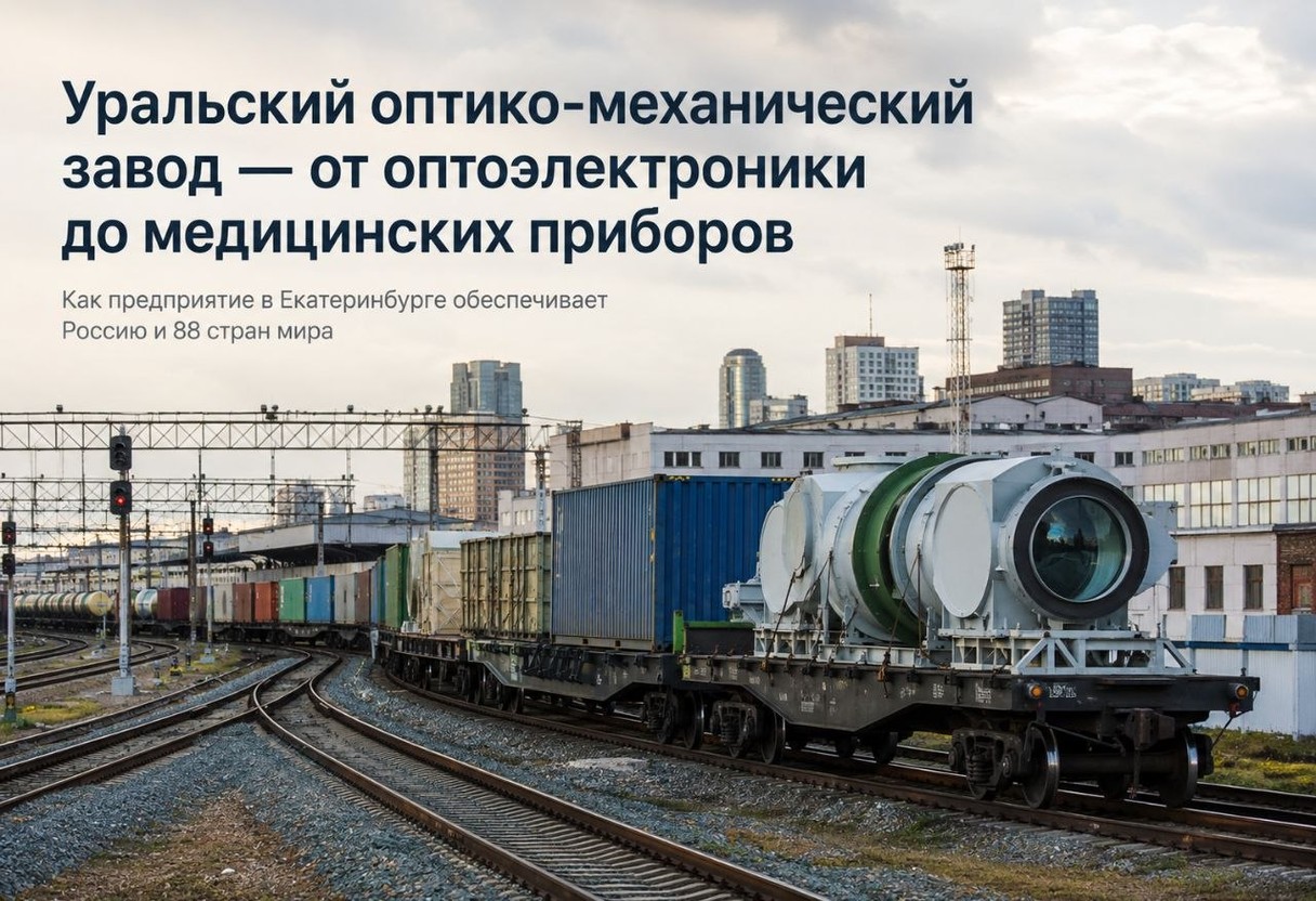Уральский оптико-механический завод — от оптоэлектроники до медицинских приборов