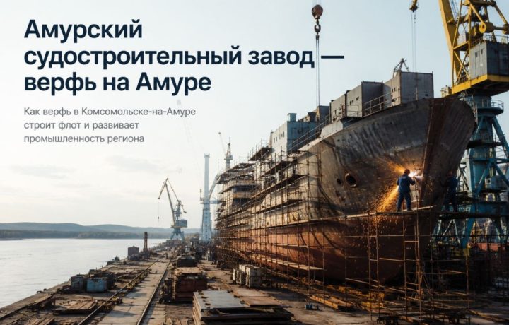 Амурский судостроительный завод — верфь на Амуре