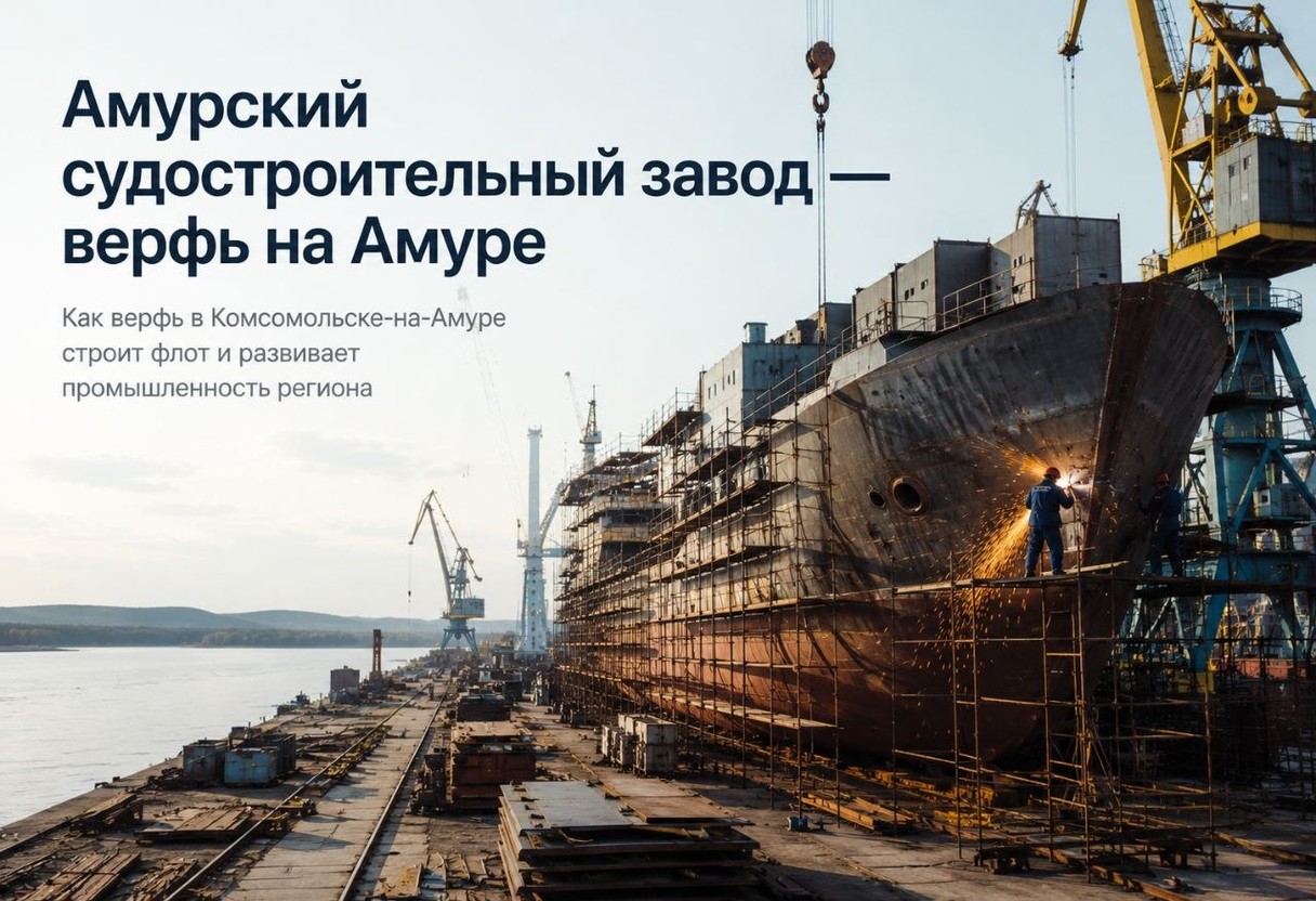 Амурский судостроительный завод — верфь на Амуре