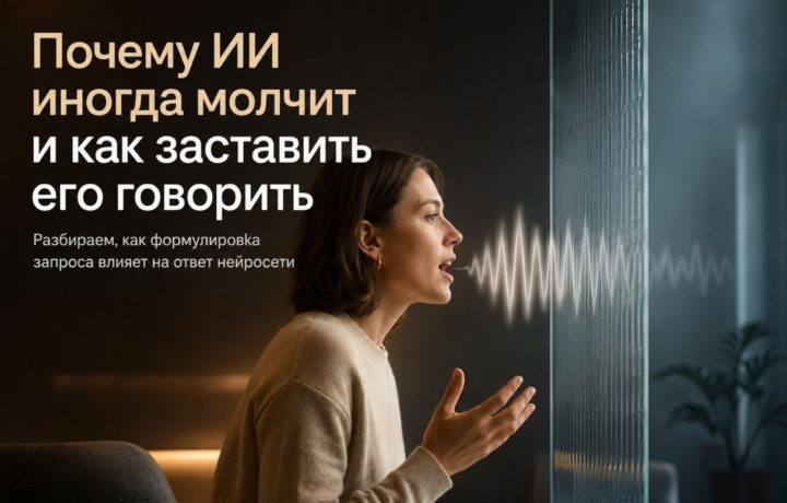 Почему ИИ иногда молчит и как заставить его говорить