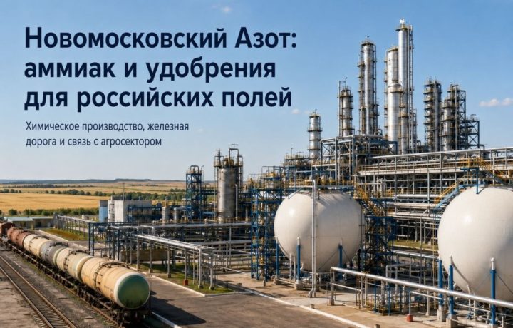 Новомосковский Азот: аммиак и удобрения для российских полей
