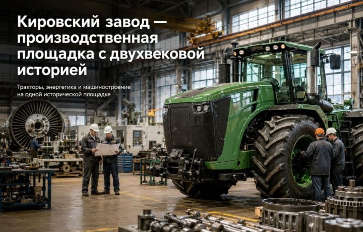 Кировский завод — производственная площадка с двухвековой историей