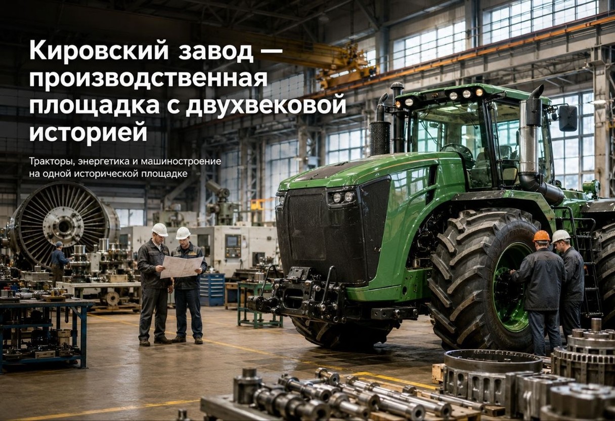 Кировский завод — производственная площадка с двухвековой историей