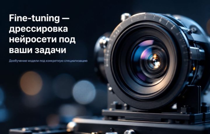 Fine-tuning — дрессировка нейросети под ваши задачи