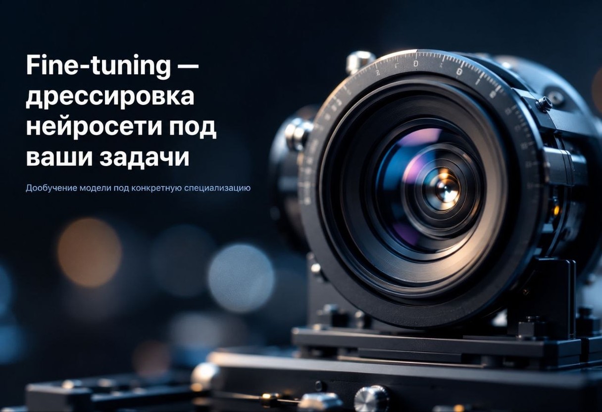 Fine-tuning — дрессировка нейросети под ваши задачи