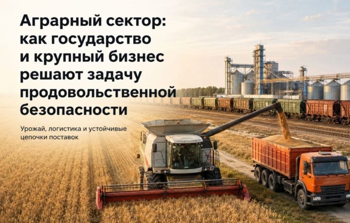 Аграрный сектор: как государство и крупный бизнес решают задачу продовольственной безопасности