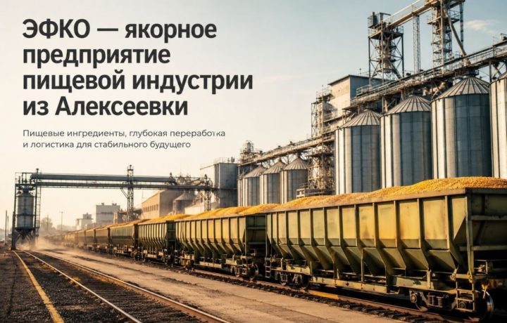 ЭФКО — якорное предприятие пищевой индустрии из Алексеевки