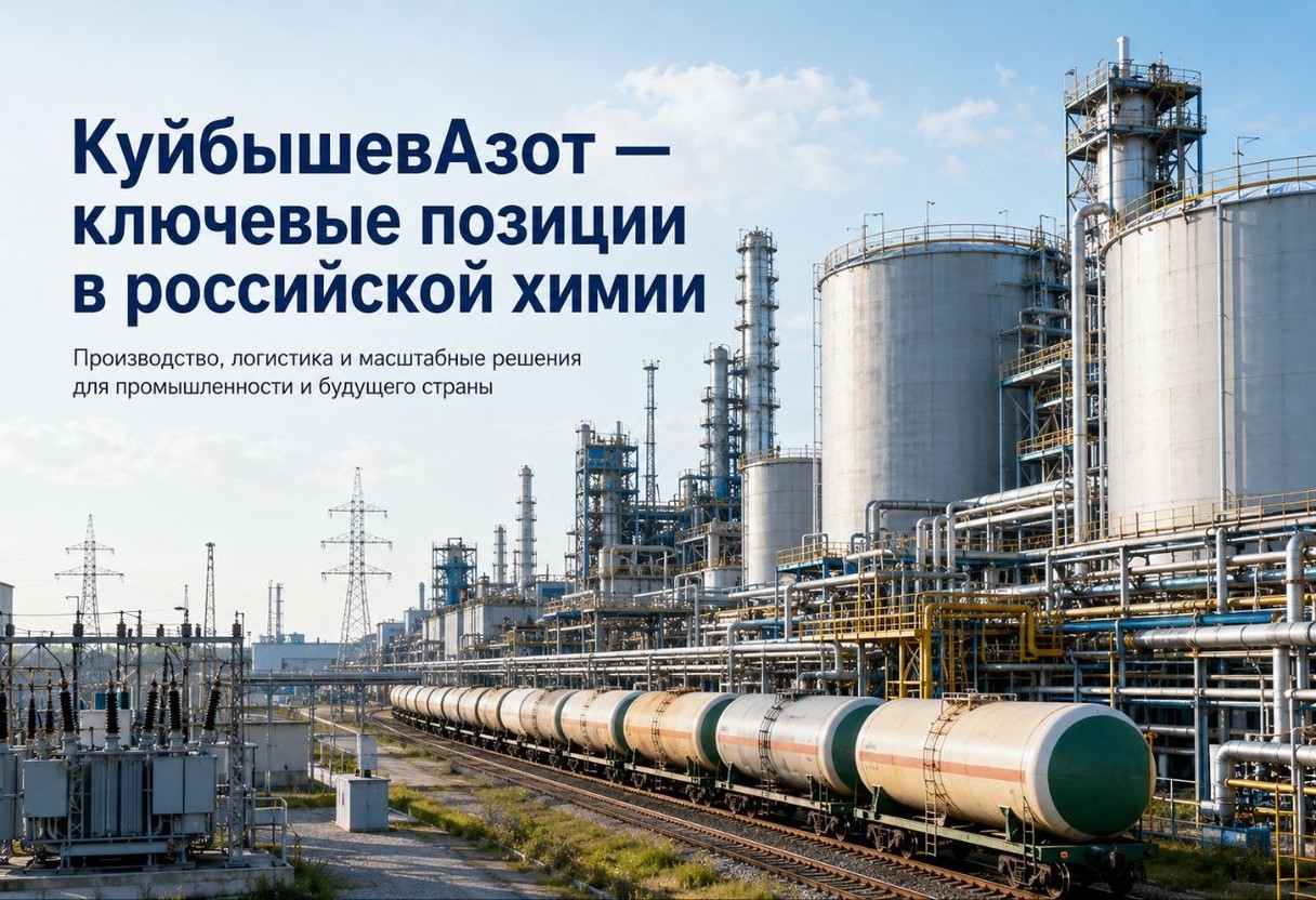 КуйбышевАзот — ключевые позиции в российской химии