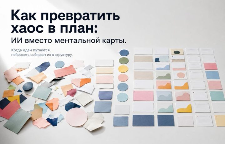 Как превратить хаос в план: ИИ вместо ментальной карты