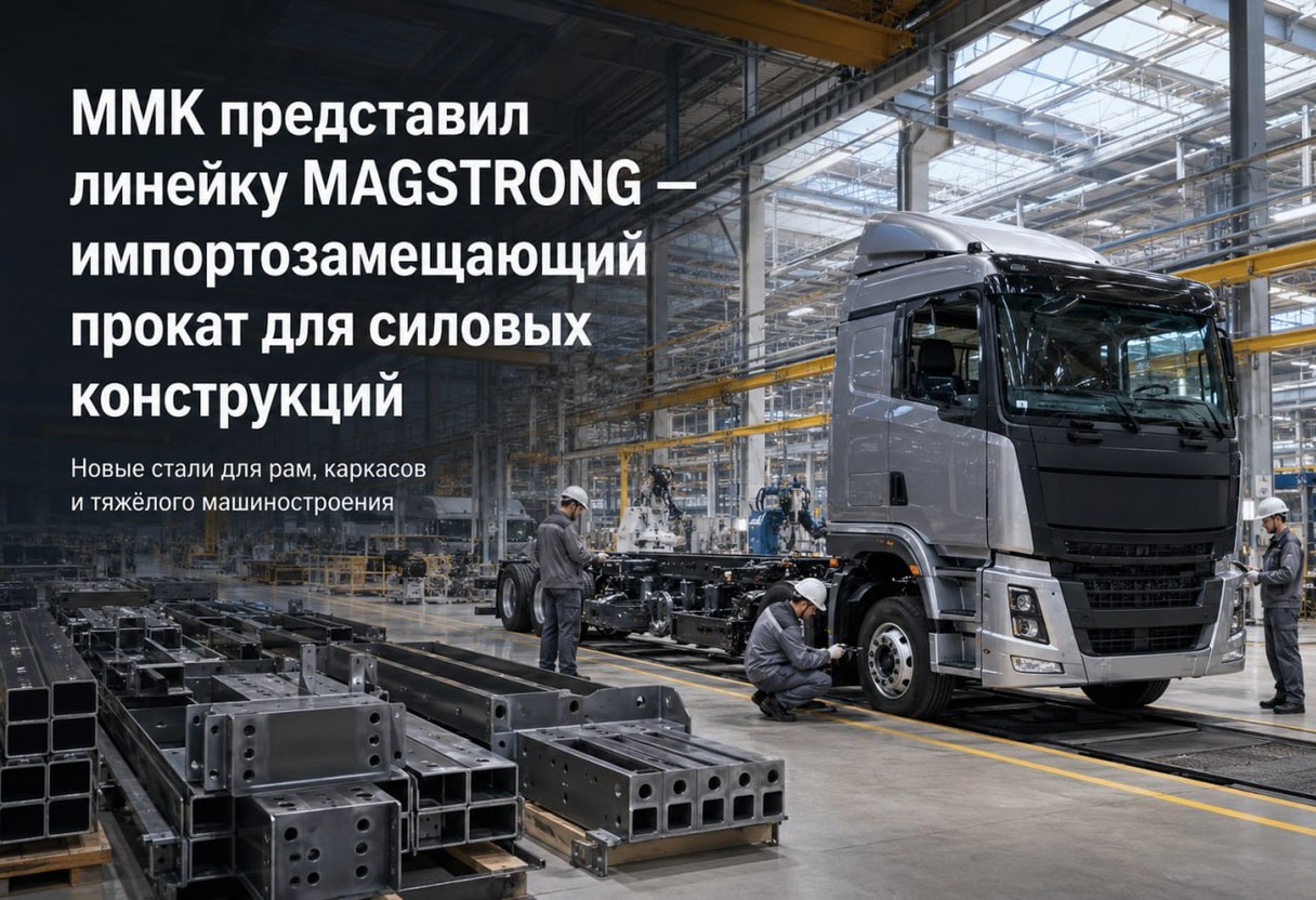 ММК представил линейку MAGSTRONG — импортозамещающий прокат для силовых конструкций