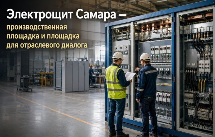 Электрощит Самара — производственная площадка и площадка для отраслевого диалога