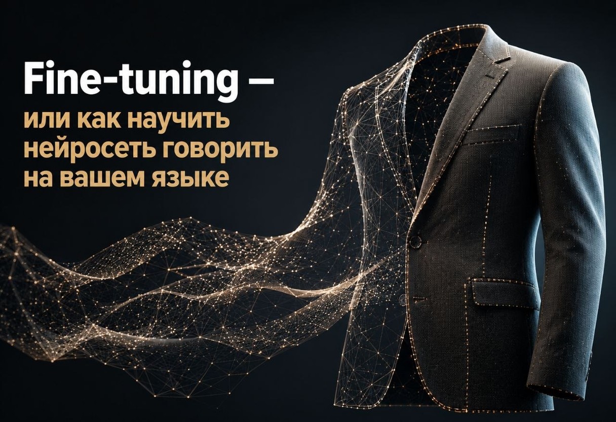 Fine-tuning — или как научить нейросеть говорить на вашем языке
