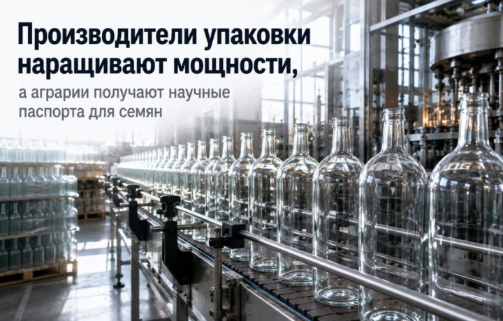 Производители упаковки наращивают мощности, а аграрии получают научные паспорта для семян