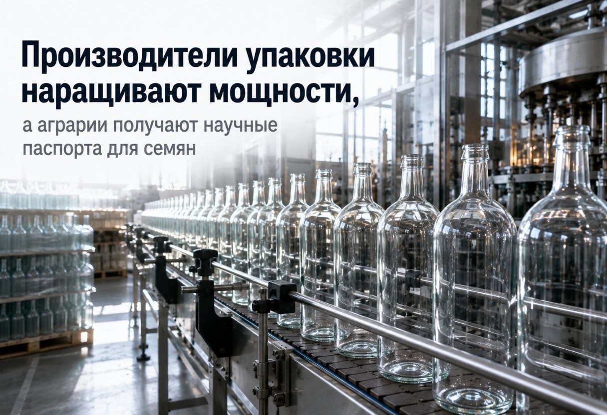 Производители упаковки наращивают мощности, а аграрии получают научные паспорта для семян