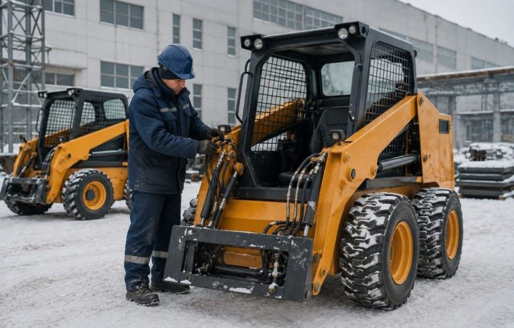 Барнаульский мини-погрузчик: что он даст стройке и ЖКХ при весе 990 кг