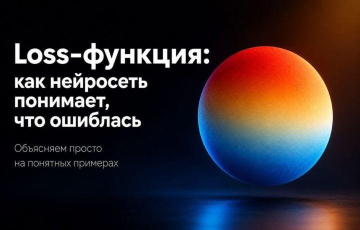 Loss-функция: как нейросеть понимает, что ошиблась