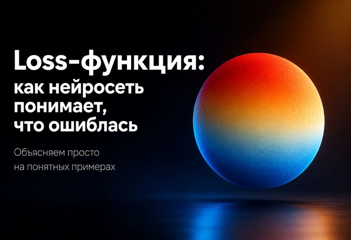 Loss-функция: как нейросеть понимает, что ошиблась
