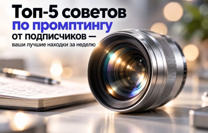 Топ-5 советов по промптингу от подписчиков — ваши лучшие находки за неделю