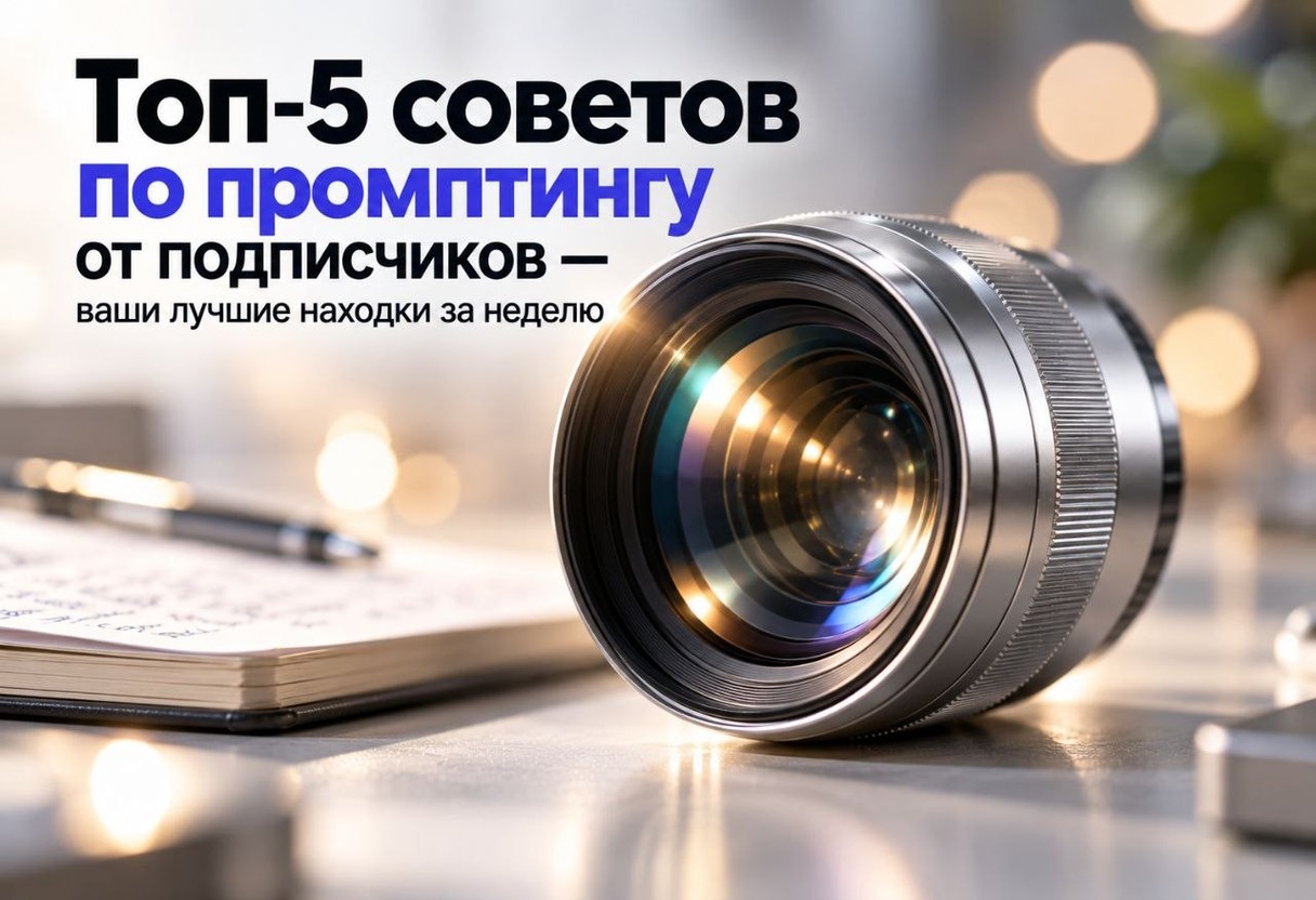 Топ-5 советов по промптингу от подписчиков — ваши лучшие находки за неделю