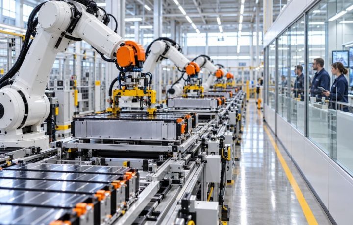 Роботы на 95% и 2,5 км линий: как устроена новая гигафабрика аккумуляторов под Москвой